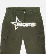 Green Khaki NOFS Cargo Shorts (2)