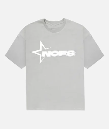 Light Grey Nofs T Shirt (1)