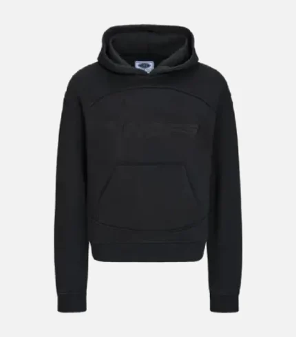 Tone in Tone Black Nofs Hoodie (1)