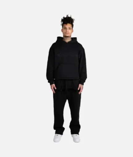 Tone in Tone Black Nofs Hoodie (3)