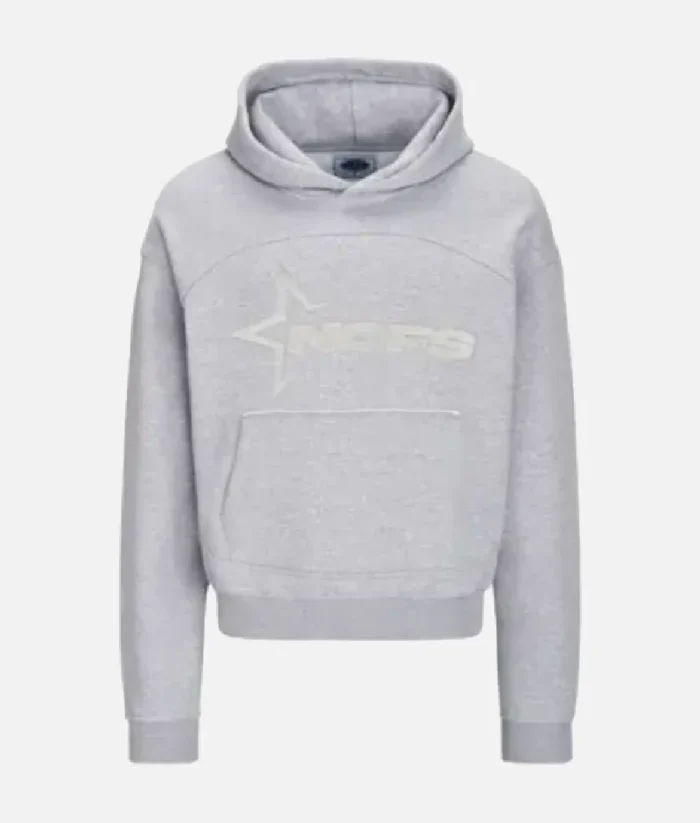 Tone in Tone Grey Nofs Hoodie (1)