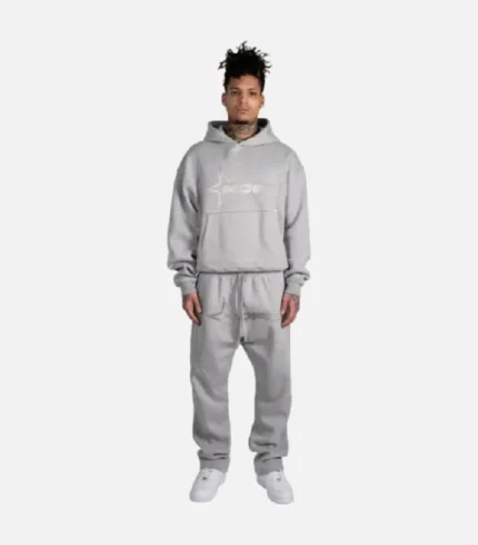 Tone in Tone Grey Nofs Hoodie (3)