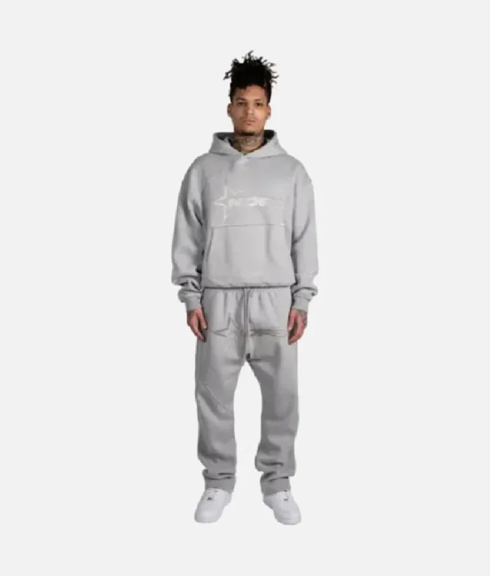 Tone in Tone Grey Nofs Hoodie (3)