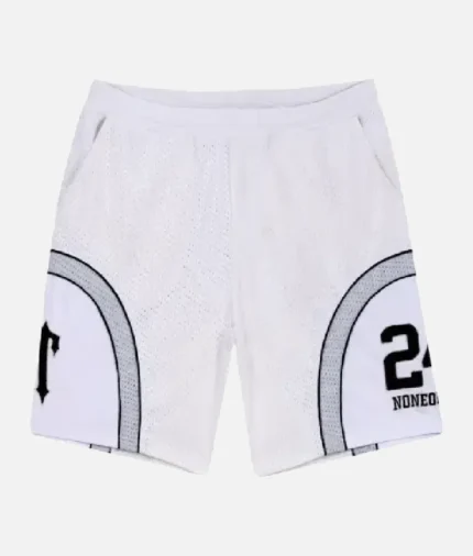 White Noneofus x Trapstar NFL Shorts (1)