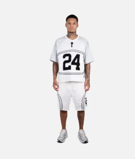 White Noneofus x Trapstar NFL Shorts (3)