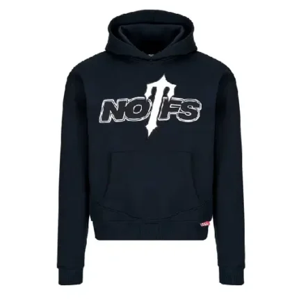 Black Nofs X Trapstar Hoodie None of Us.webp