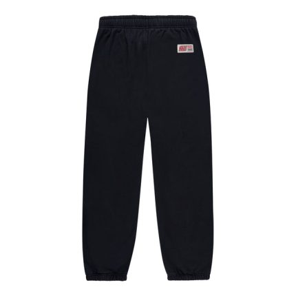 BLACK BASIC CUFFED JOGGER (2)