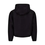 Black NOFS Hooded Zipper Windbreaker (1)